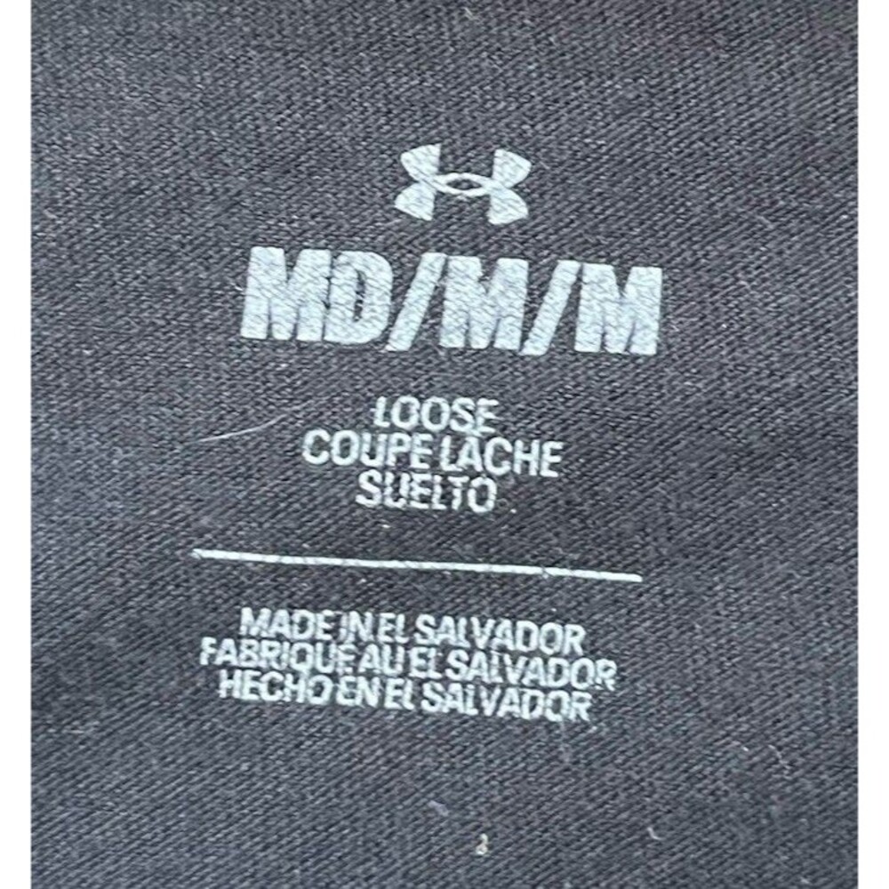 Under Armour Women's Gradient Bloom Black Long Sleeve T-Shirt Sz Medium - Picture 8 of 11